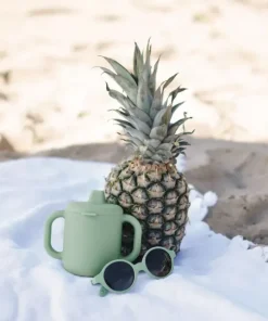 Outlet Tasse D'Apprentissage Silicone Sage Green Goûter Sain