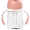 Outlet Tasse Paille 300 Ml Old Pink Couverts, Vaisselle Et Bavoirs