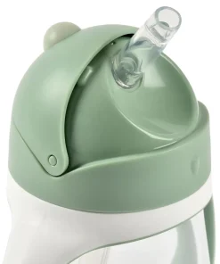 Sale Tasse Paille 300 Ml Sage Green Couverts, Vaisselle Et Bavoirs