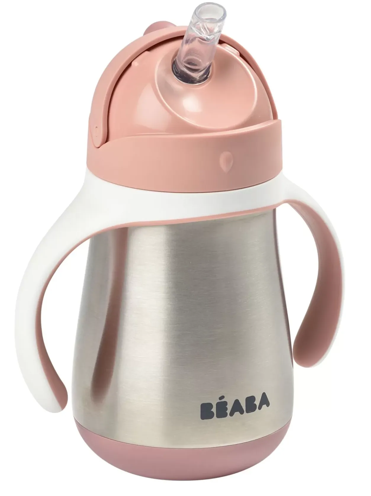 Clearance Tasse Paille Inox 250 Ml Old Pink Couverts, Vaisselle Et Bavoirs