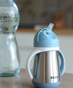 Discount Tasse Paille Inox 250 Ml Windy Blue Couverts, Vaisselle Et Bavoirs