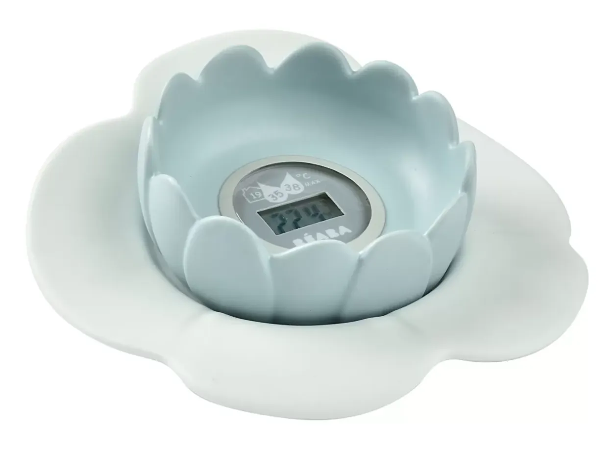 Thermometre De Bain Lotus Green Blue Thermomètres