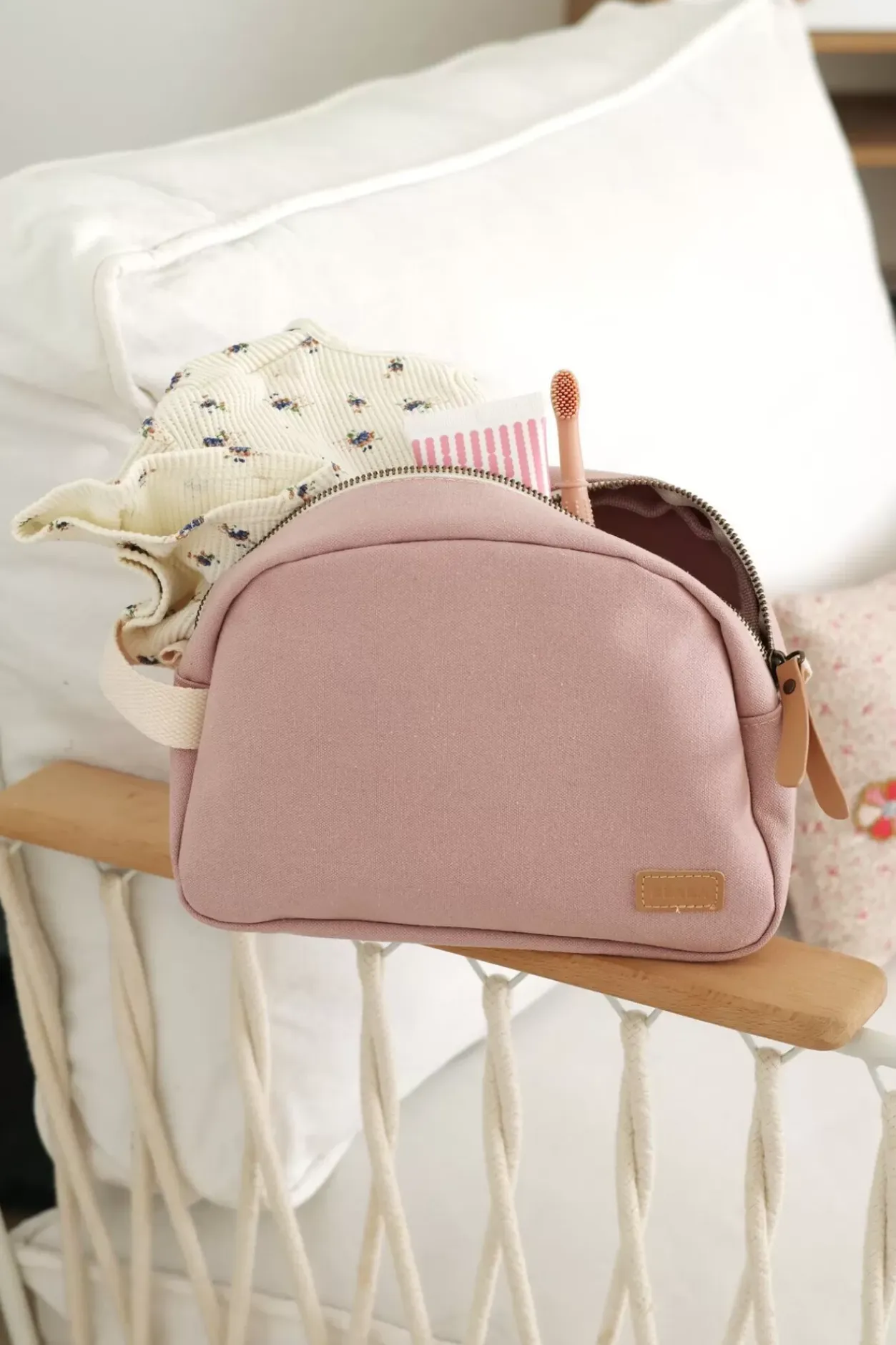 Trousse De Toilette Dusty Rose Accessoires De Toilette